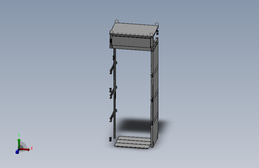 电控柜、配电箱、钣金、PS柜2200X800X600钣金机箱