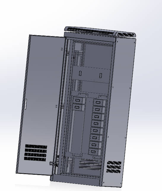 电控柜、配电箱、钣金、钣金柜子图纸-12个