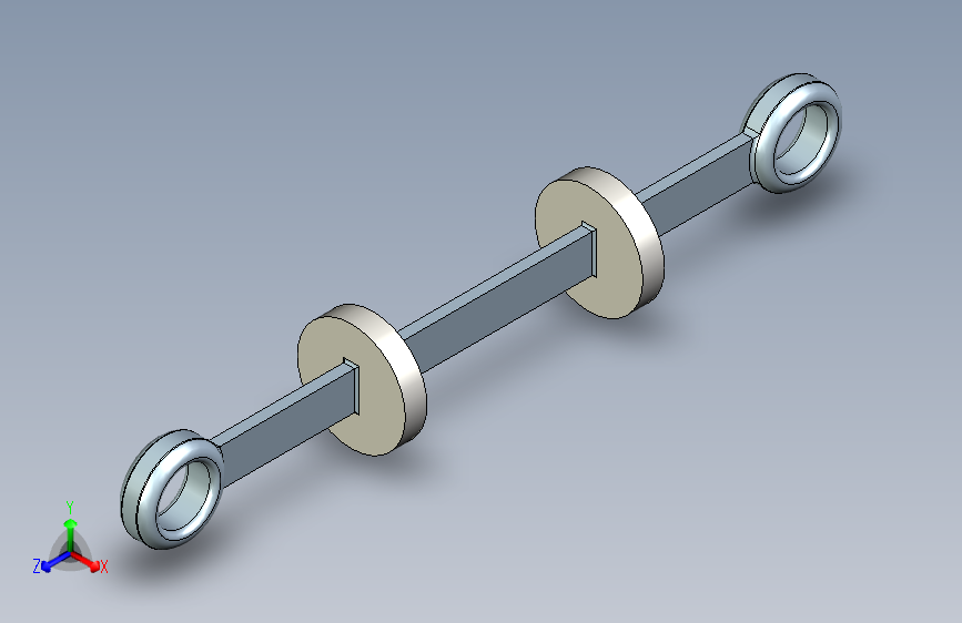 承受轴向荷载的杆件