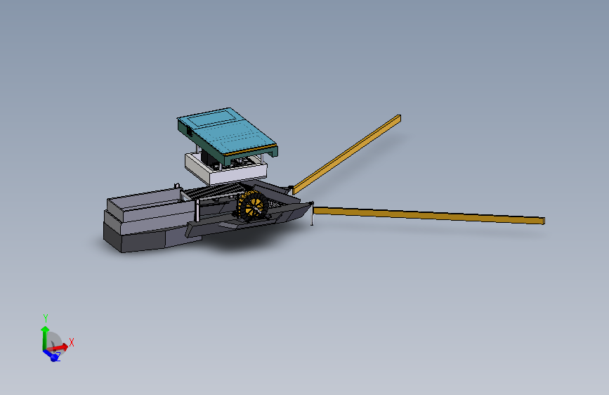 垃圾收集船   iges