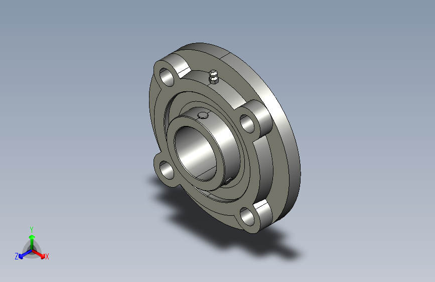 带凸台圆形座轴承_UCFC型 GB_T7810-1995_UCFC211