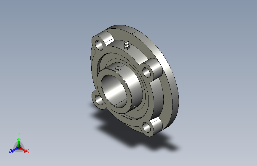 带凸台圆形座轴承_UCFC型 GB_T7810-1995_UCFC212