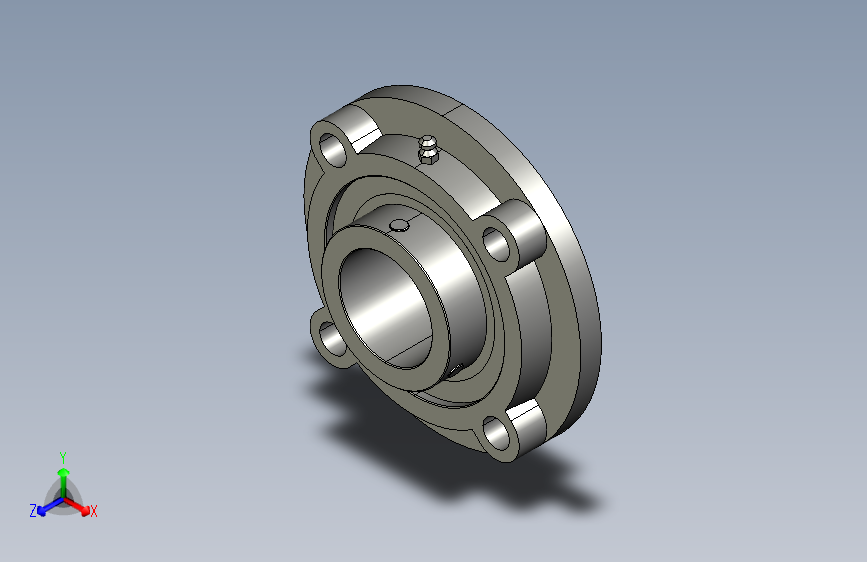 带凸台圆形座轴承_UCFC型 GB_T7810-1995_UCFC216