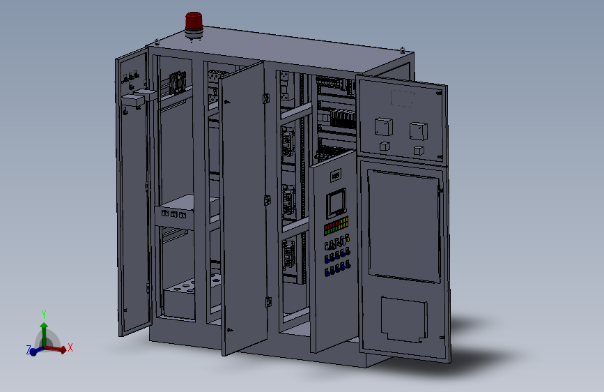 电控柜、配电箱、钣金、大型的户外机箱柜