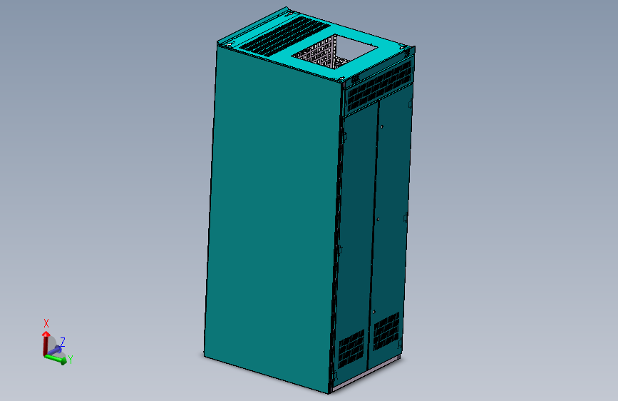 电控柜、配电箱、钣金、带CCK型材的配电柜钣金机箱