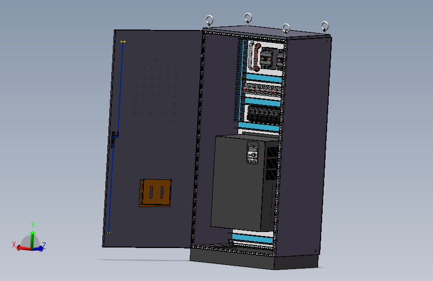 电控柜、配电箱、钣金、仿威图变频器控制柜