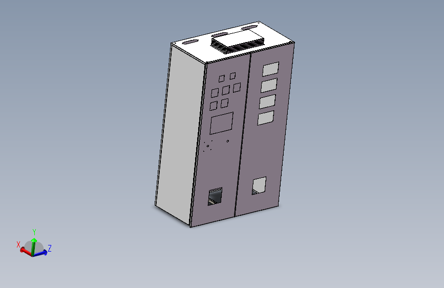 电控柜、配电箱、钣金、仿威图机柜