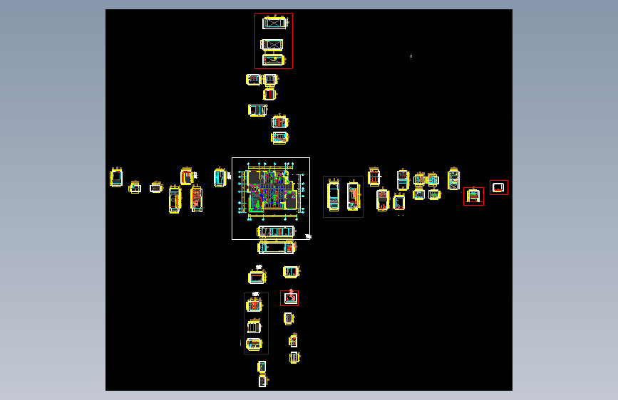 02.现代--翡翠东方 CAD施工图+效果图