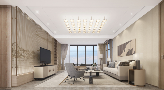 03.新中式-润和湘江天地CAD施工图+效果图