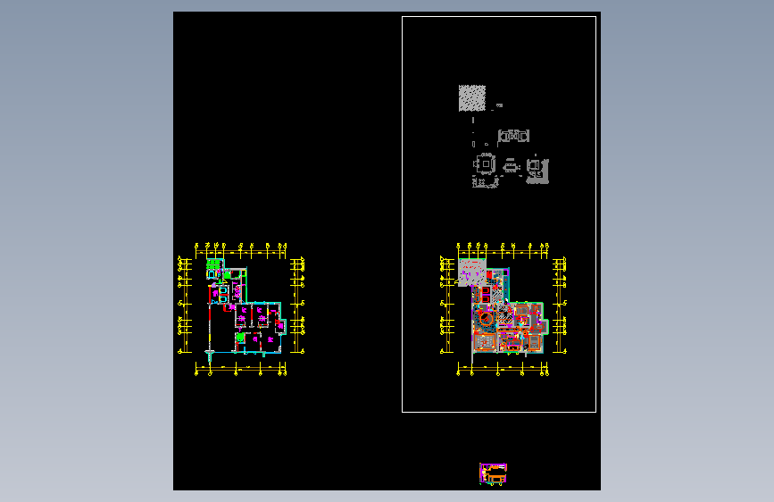 36.新中式-CAD施工图+效果图