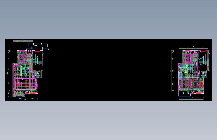 40.现代-CAD施工图+效果图