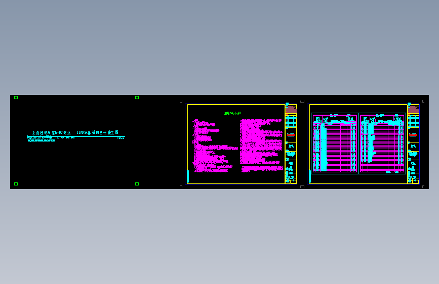 49.美式-CAD施工图+效果图