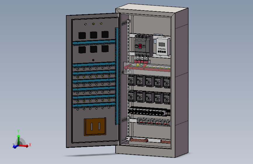 电控柜、配电箱、钣金、配电柜汇流排钣金机箱