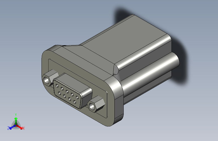 A0002392-SUB-D D-SUB 9针母头