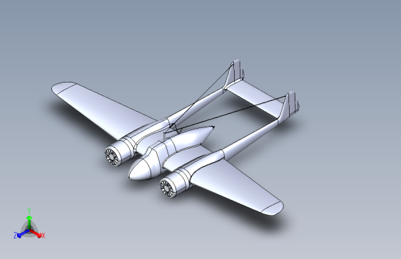 A2003760-G1 福克飞机