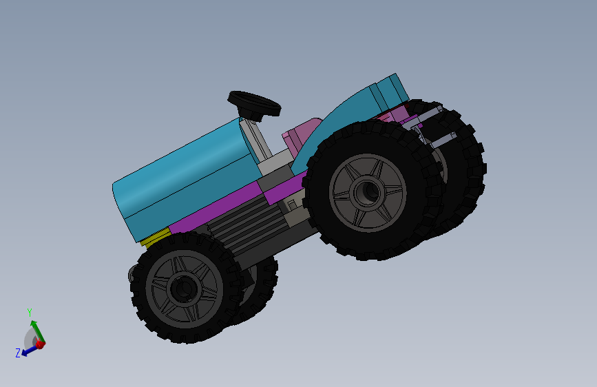 A3003130-乐高拖拉机
