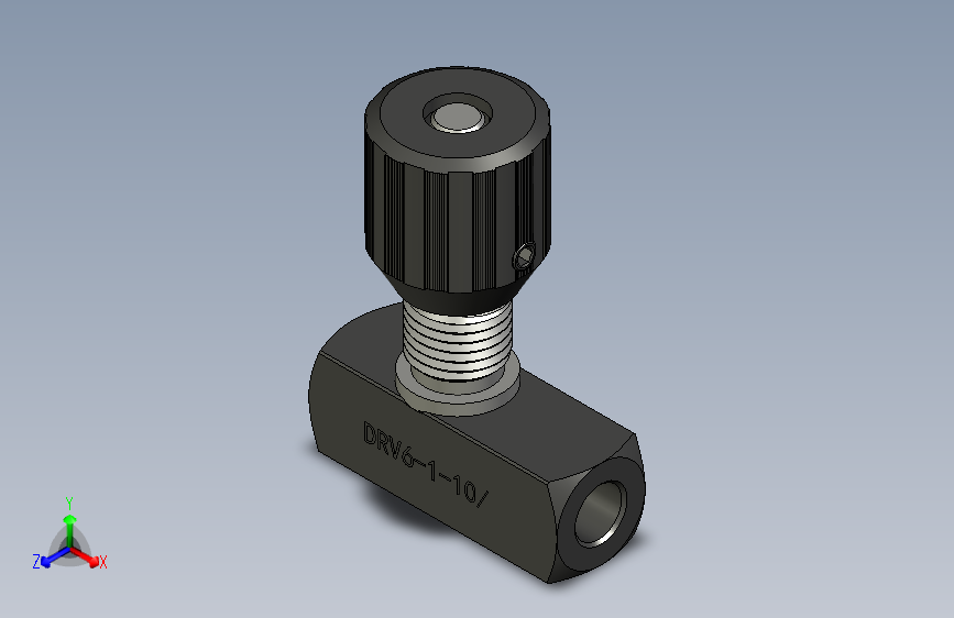 DRV6 单向节流截止阀