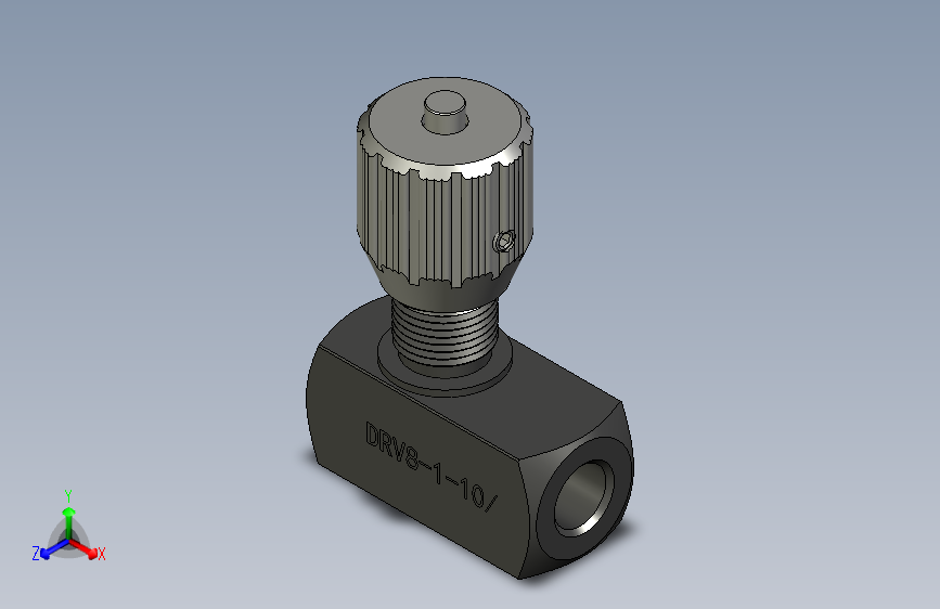 DRV8 单向节流截止阀