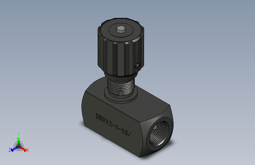 DRV12 单向节流截止阀