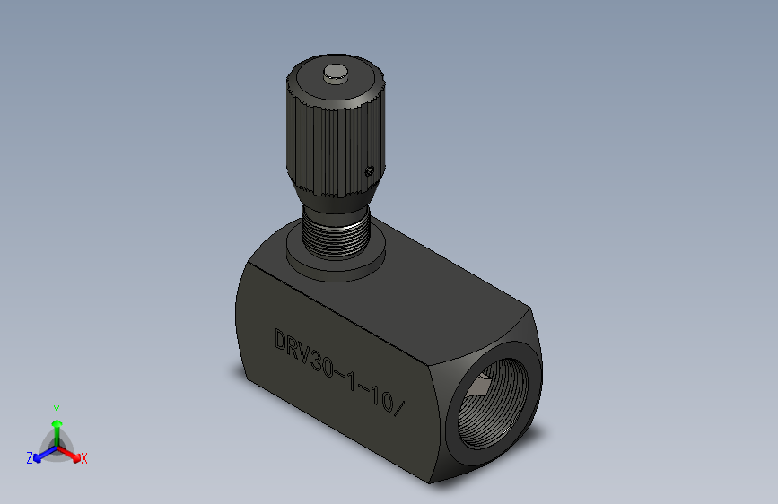 DRV30 单向节流截止阀