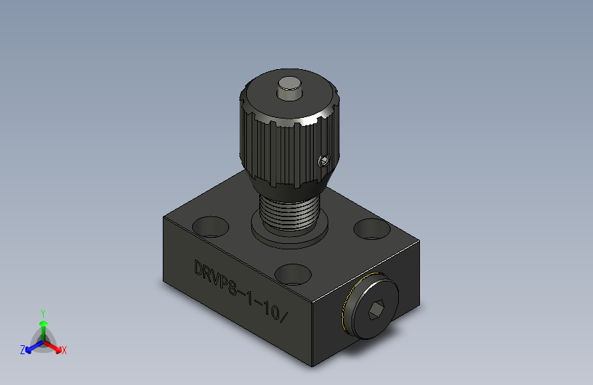 DRVP8 单向节流截止阀