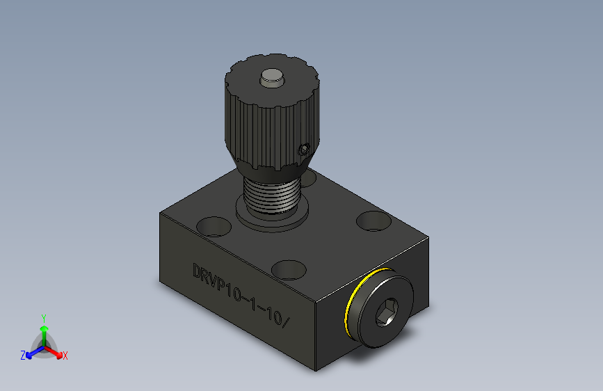 DRVP10 单向节流截止阀