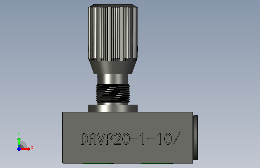 DRVP20 单向节流截止阀