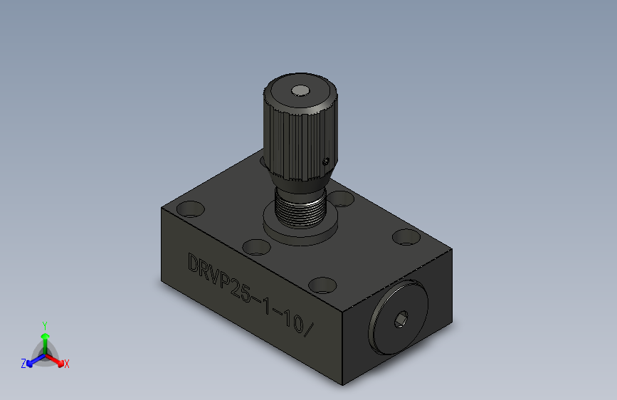 DRVP25 单向节流截止阀