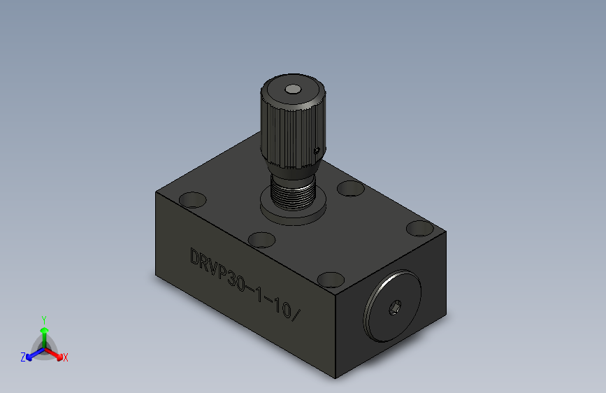 DRVP30 单向节流截止阀