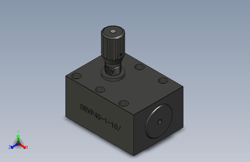 DRVP40 单向节流截止阀