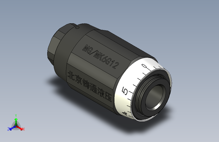 MG-MK6 单向节流阀