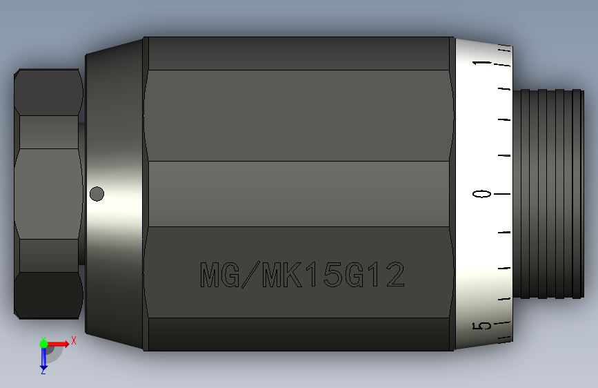 MG-MK15 单向节流阀