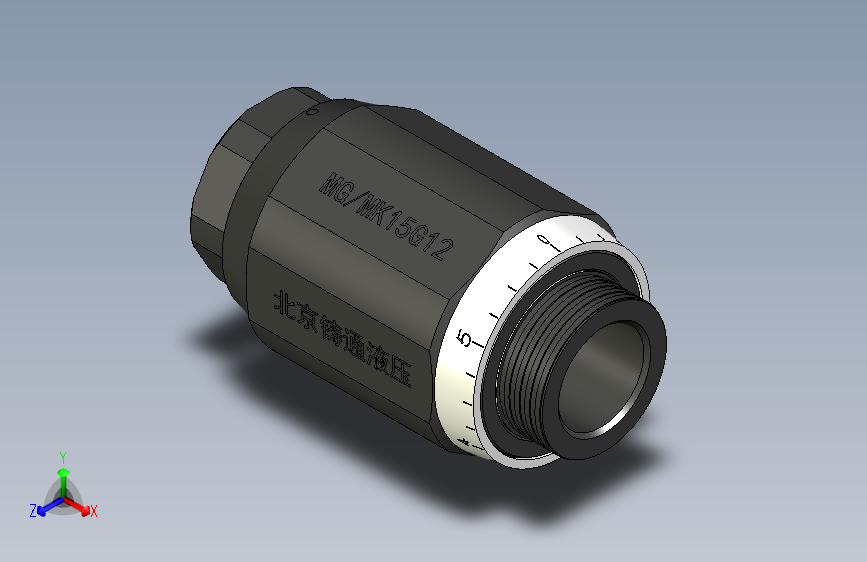 MG-MK15 单向节流阀