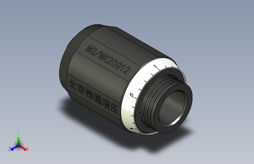 MG-MK20 单向节流阀