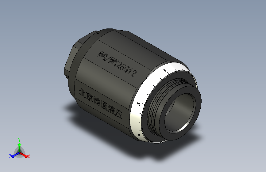 MG-MK25 单向节流阀