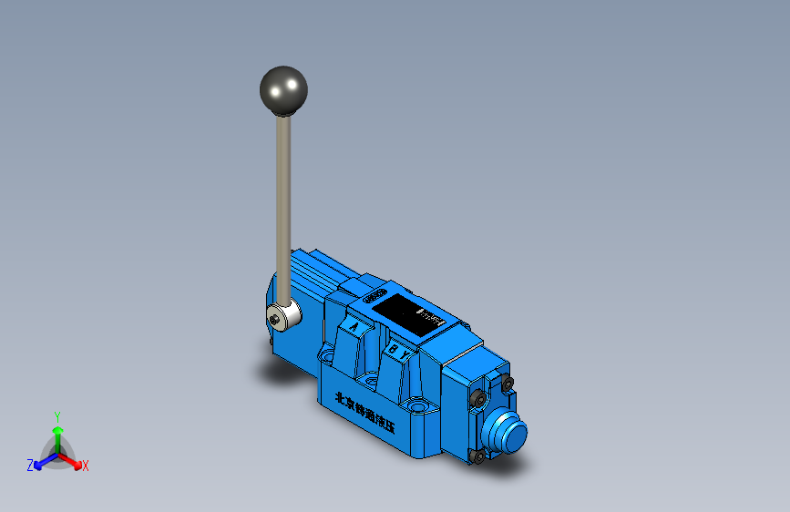WMM16 二位阀手动换向阀（不带定位）