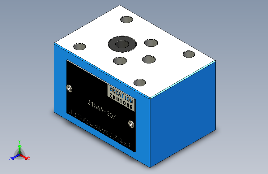 Z1S6A 叠加式单向阀