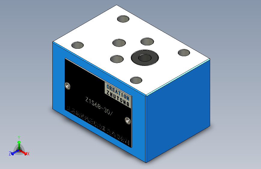 Z1S6B 叠加式单向阀