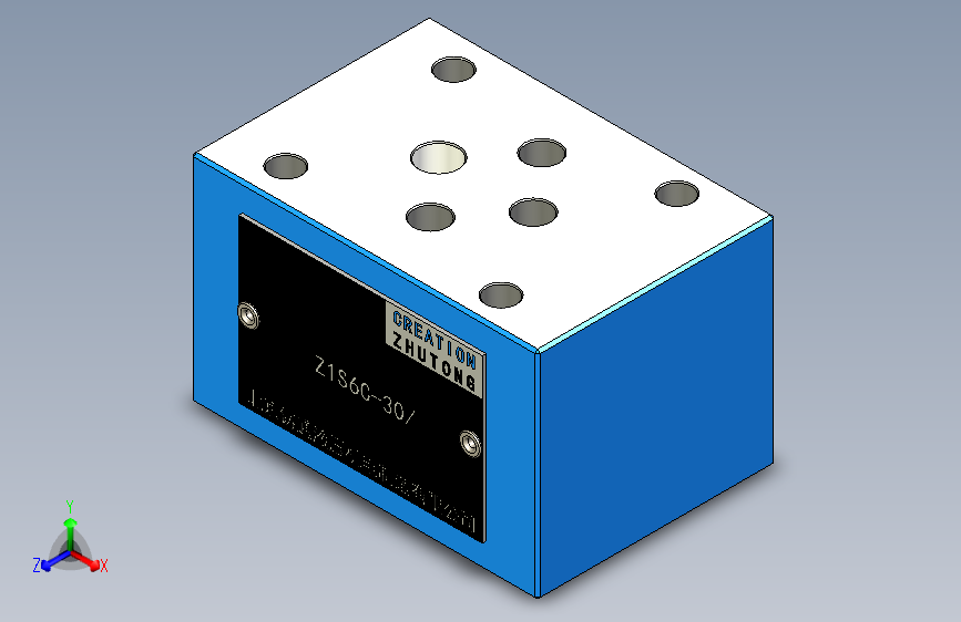 Z1S6C 叠加式单向阀