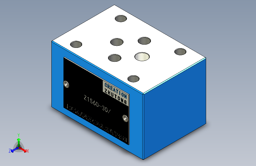 Z1S6D 叠加式单向阀