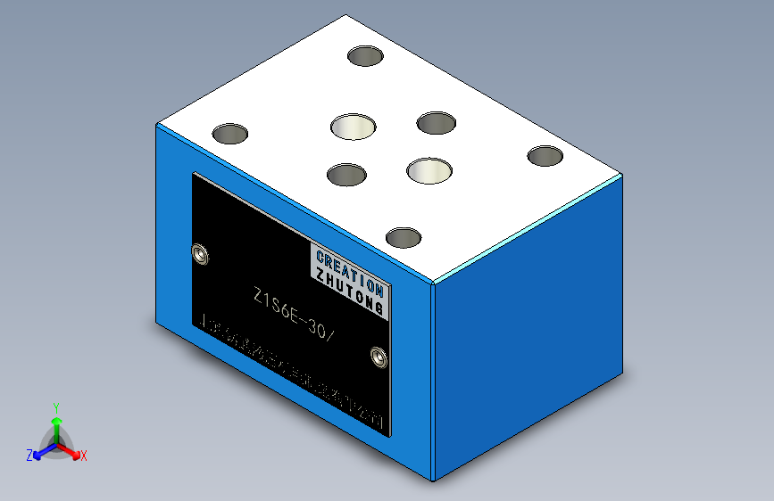 Z1S6E 叠加式单向阀