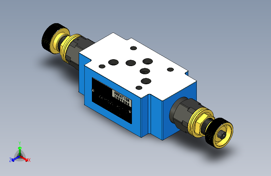Z2DB10-VD 叠加式溢流阀