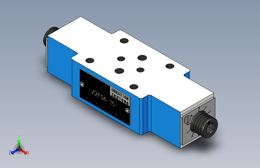 Z2FS6-30 叠加式双单向节流阀