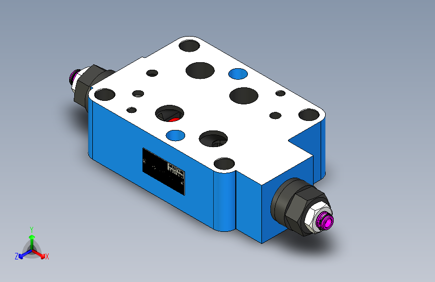 Z2FS22-30 叠加式双单向节流阀
