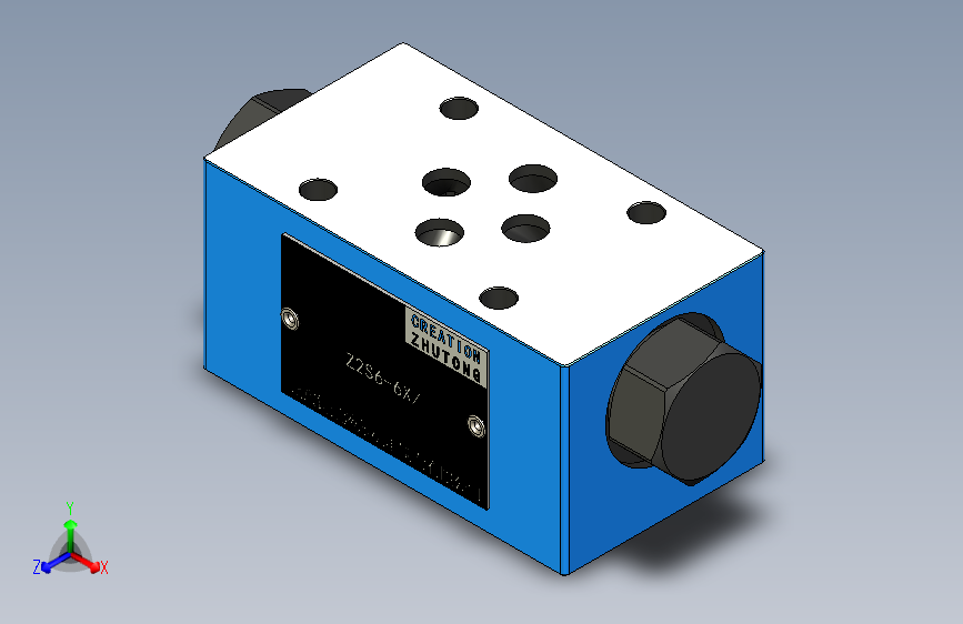 Z2S6-6X 叠加式液控单向阀