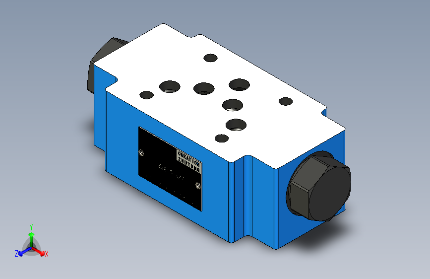 Z2S10-3X 叠加式液控单向阀