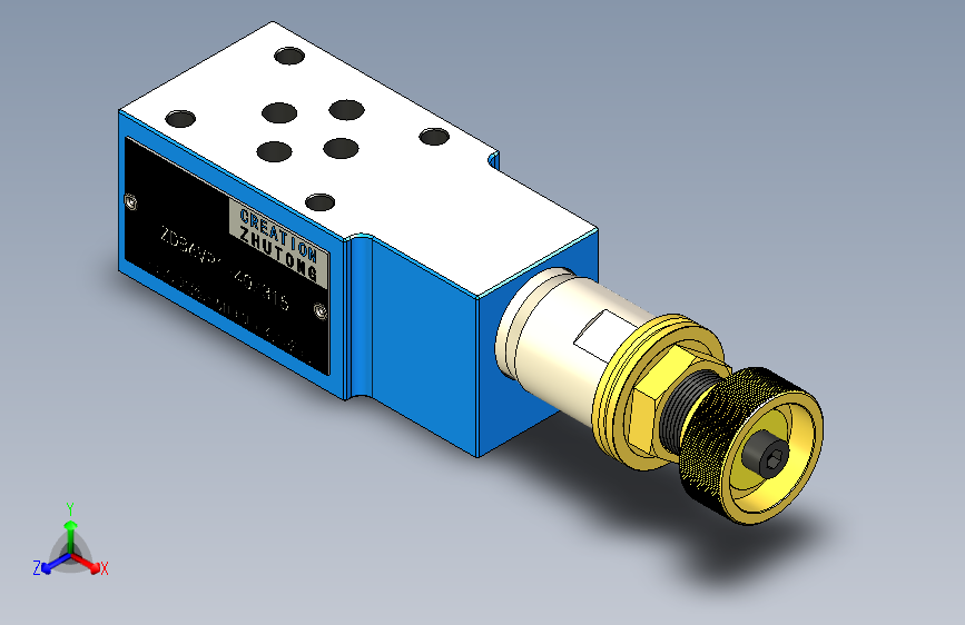 ZDB6-VP 叠加式溢流阀