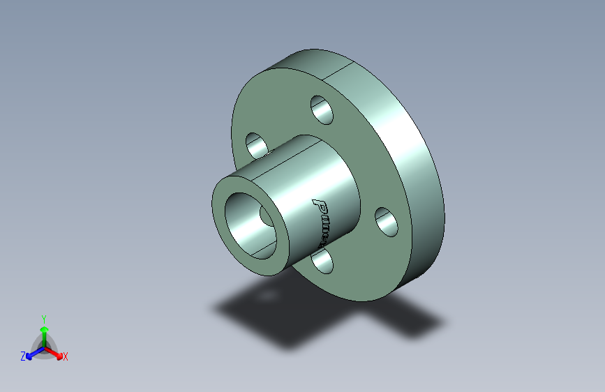 法兰型导向轴支座-标准型-_HBBPR8