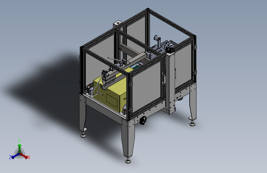 自动折盖封箱机