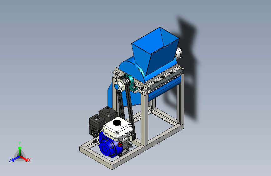 B2003702-塑料废物粉碎机